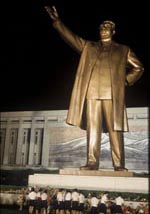 Kim Il Sung Statue am Mansudae Großmonument