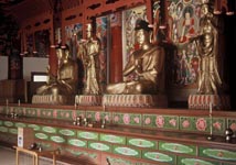 Taeung-Halle des Pohyon Tempels